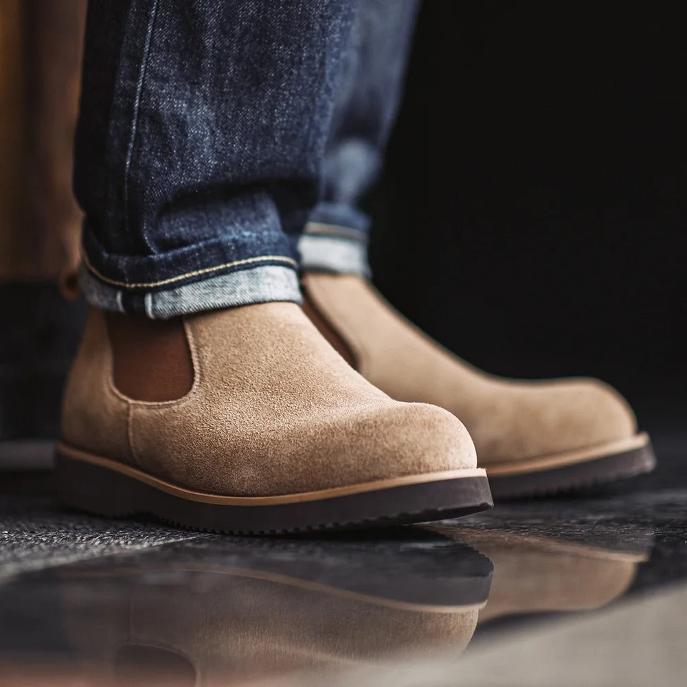 Men’s Classic Suede Chelsea Boots