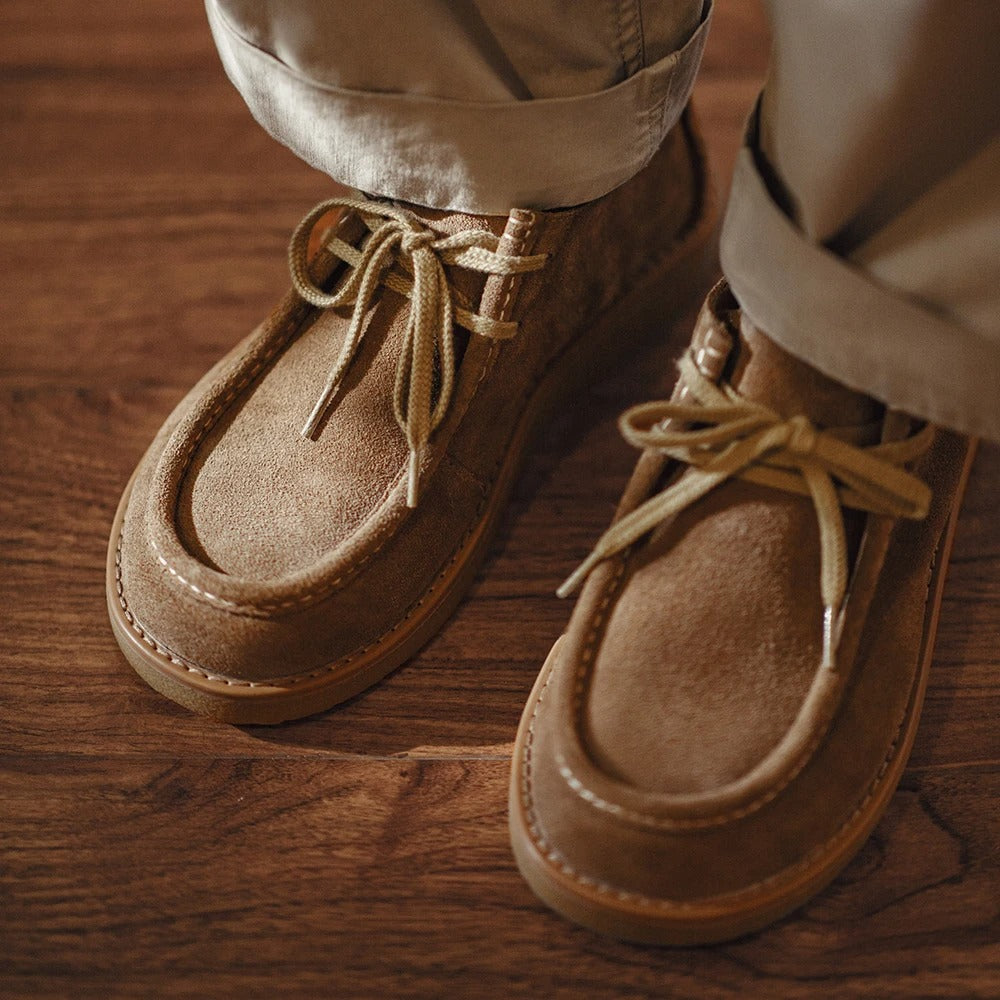 Men’s Heritage Suede Moc-Toe Shoes