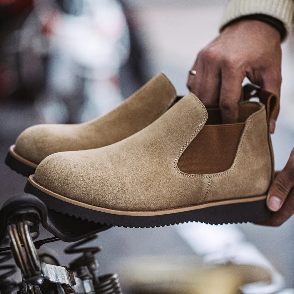 Men’s Classic Suede Chelsea Boots