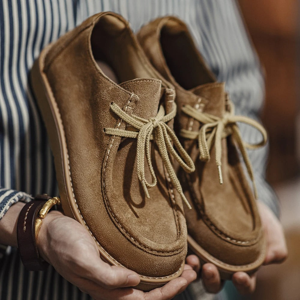 Men’s Heritage Suede Moc-Toe Shoes