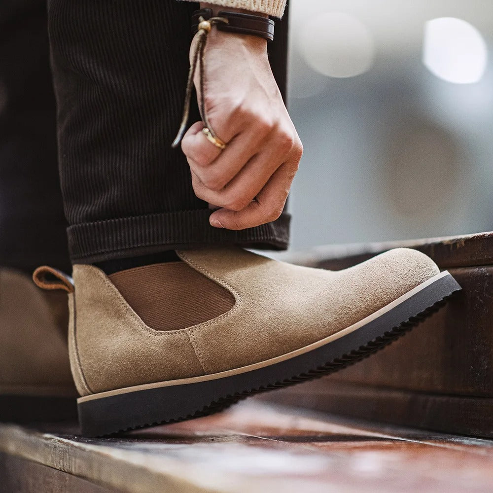 Men’s Classic Suede Chelsea Boots