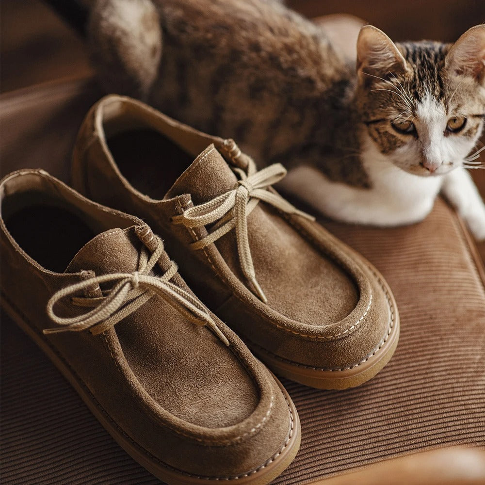 Men’s Heritage Suede Moc-Toe Shoes