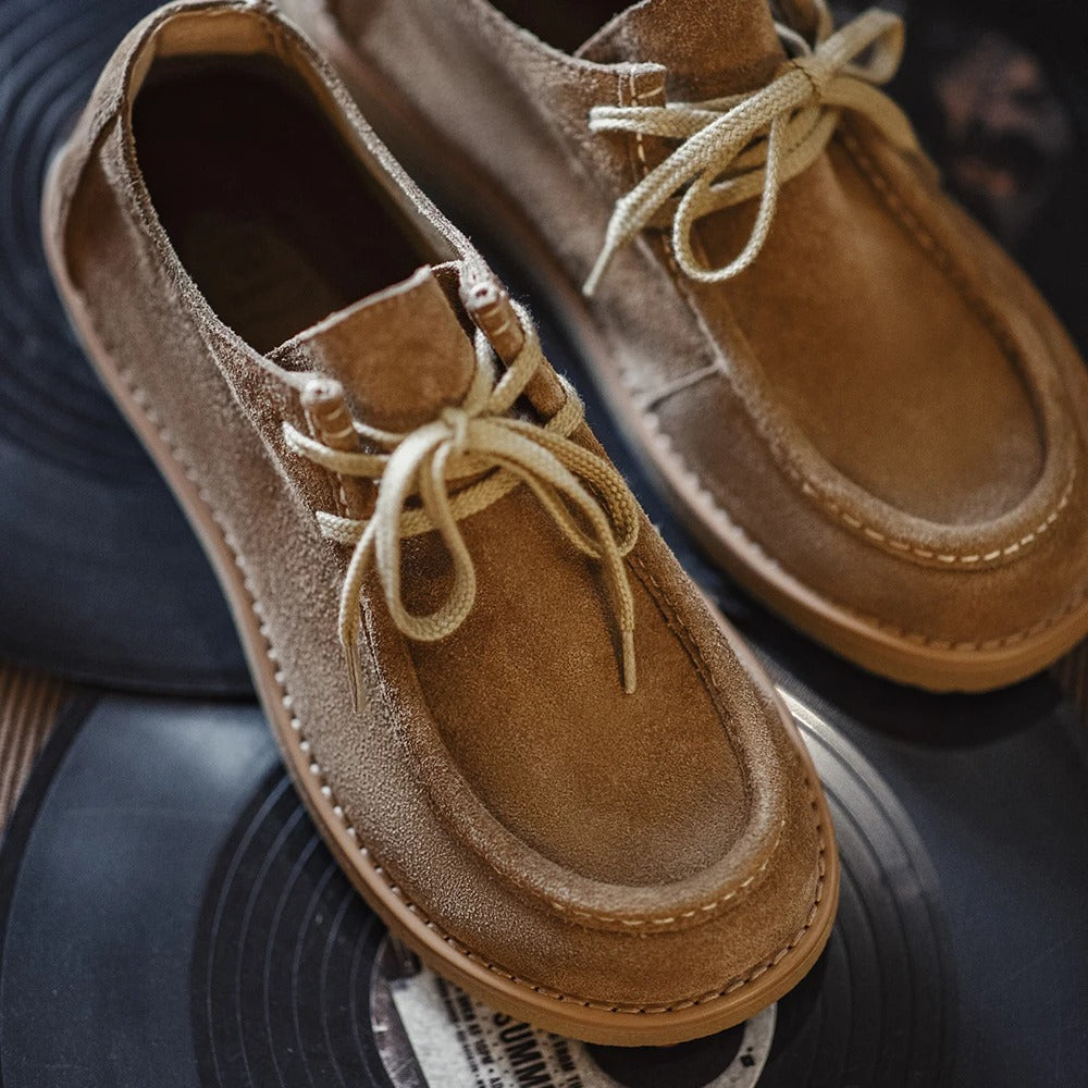 Men’s Heritage Suede Moc-Toe Shoes